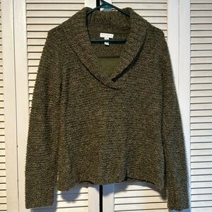 Charter Club Green Sweater Women’s Small Petite